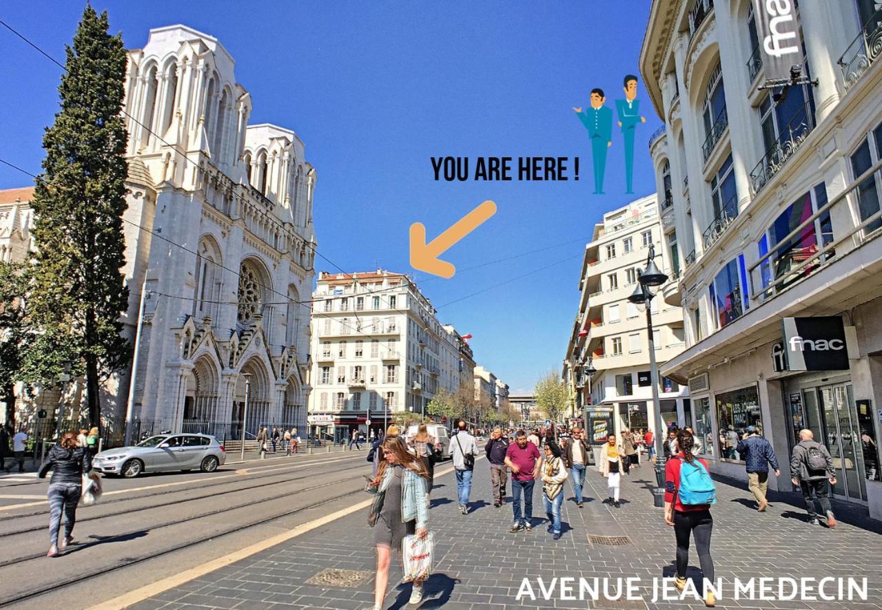 Nestor&Jeeves - Notre Dame - Hyper Center - Top Floor - 180 View Nizza Exterior foto